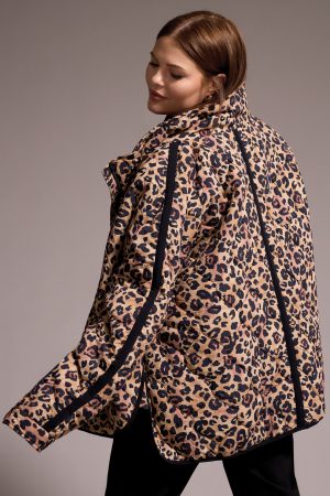 Lightweight Drop Shoulder Quilted Puffer-Biscotti