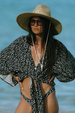 Ibiza Front-Tie Kimono Top-Ibiza