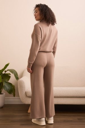 Techno Lux Wide Leg Pull-On Pants-Fossil